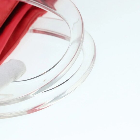 PRADA Hand Bag Nylon Pink Silver Auth ep5695 - Picture 7 of 15